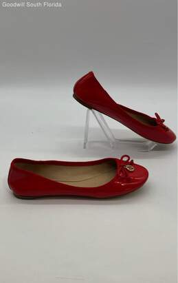 Tory Burch Red Womens Shoes Size 6M alternative image