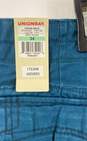 Unionbay Mens Blue Pockets Flat Front Cotton Casual Cargo Shorts Size 34 image number 4
