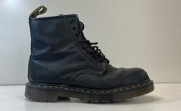 Dr. Martens 1460 SR Black Leather Combat Boots Unisex Adults 9M/10L