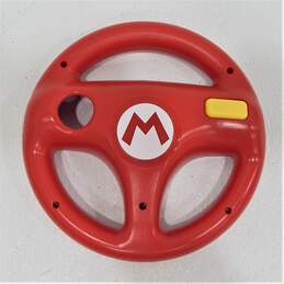 Nintendo Wii/Wii U Steering Race Wheels Mario Luigi Red and Green Lot alternative image
