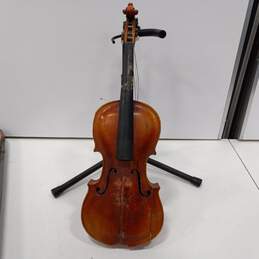 Violin w/ Quill In Hard Wooden Case alternative image