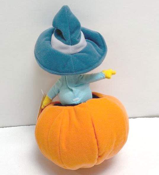 2003 APPLAUSE LLC. The Simpsons Halloween (Maggie In Pumpkin) Plush Toy image number 4