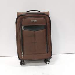 Samsonite Brown Rolling Suitcase