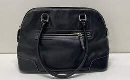 Dooney & Bourke Black Leather Domed Zip Satchel Bag alternative image