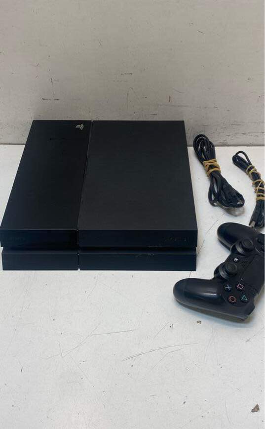 Sony Playstation 4 500GB CUH-1001A console - matte black image number 1