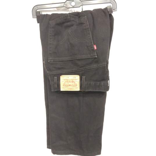 Men's Black Levi's 550 Jeans Size 40X30 image number 1