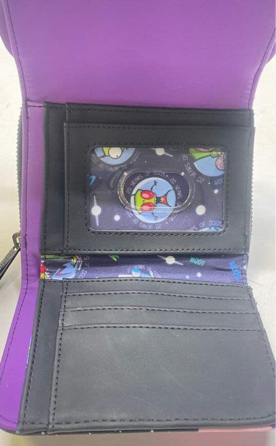 Loungefly X Invader Zim 20th Anniversary Wallet Multicolor image number 4