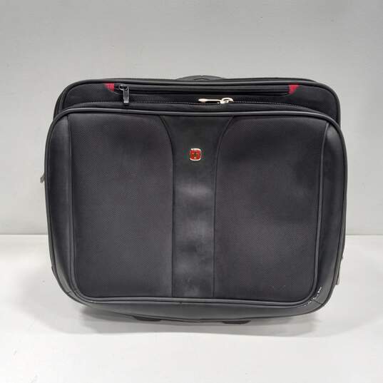 Black Wenger Swiss Gear Rolling Organizer / Laptop Case / Luggage image number 1
