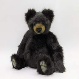 Hansa Toy International Realistic Sitting Brown Bear Plush