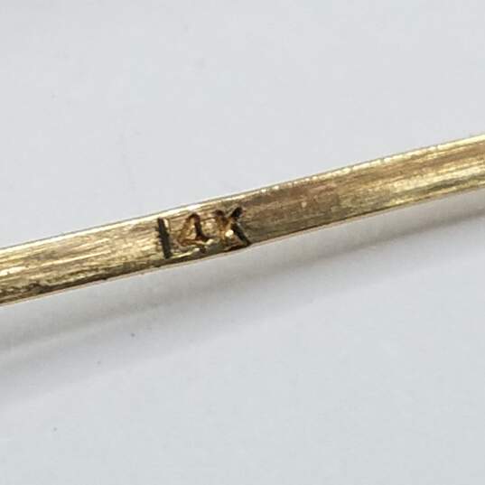 14K Gold Chiseled Slide Bange Bracelet 7.0g image number 4
