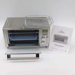 Emeril Lagasse Power Air Fryer 360 Tabletop Toaster Oven Stainless w/ Manual