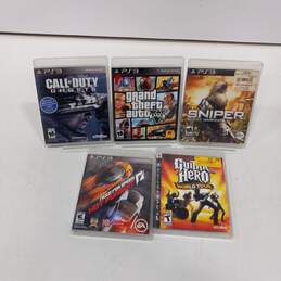 Lot of 5 Assorted Sony PlayStation 3 Video Games alternative image