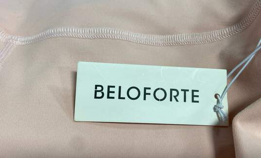 NWT Beloforte Womens Peach Pull On Athletic Yoga Compression Leggings Size S image number 4