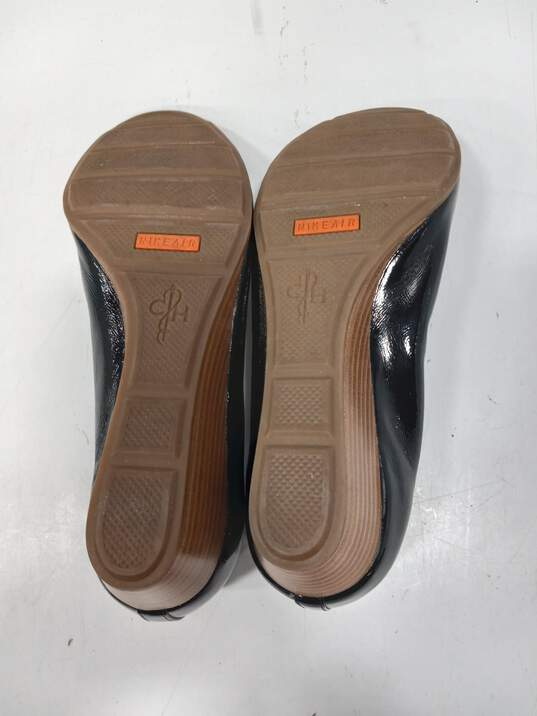 Cole Haan Women's Air Tali Black Peep Toe Wedge Heels Size 8B image number 6