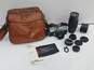 Minolta SRT201 SLR Film Camera w/ Accessories image number 1