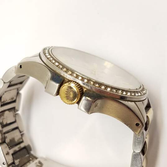 Juicy Couture Gold & Silver Tone W/ Crystals Quartz Watch image number 5