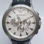 EMPORIO ARMANI Silver Dial Chrono Date Analog Stainless Steel Men's Watch image number 2