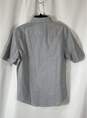 NWT Croft & Barrow Mens Gray Short Sleeve Collared Button-Down Shirt Size S image number 2
