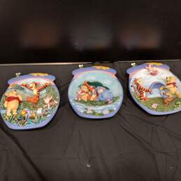 Bundle of 3 Pooh's Hunnypot Adventures Decorative Plates