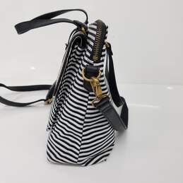 Fossil Kinley Black/White Striped Crossbody Bag & Wallet Set alternative image