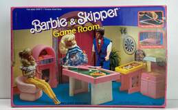 Mattel Barbie & Skipper Game Room Play Set in Original Box