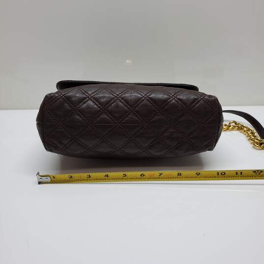 Marc Jacobs Quilted Brown Leather Shoulder Bag image number 5