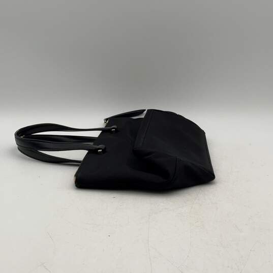 Kate Spade Womens Black Inner Pocket Zipper Double Handle Tote Handbag image number 3