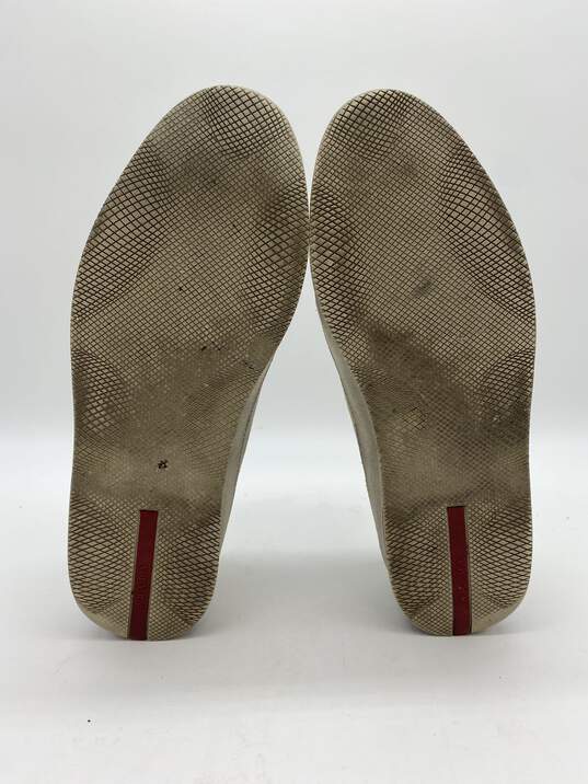 Prada Grey Slip-On Casual Shoe Women 4 image number 5