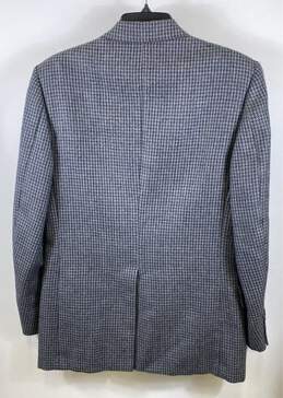 Christian Dior Men Gray Houndstooth Wool Sport Coat M alternative image