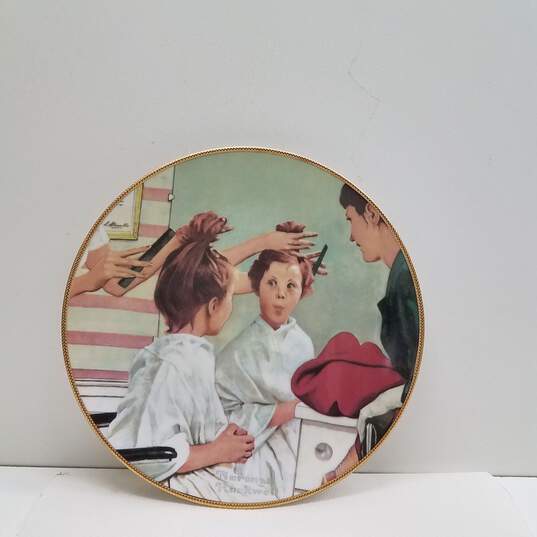 Norman Rockwell Bundle Lot of 4 Collector's Plates Knowles image number 2