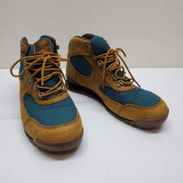 Danner Women's Boots Jag Brown Teal Performance Hiking Sz 10.5