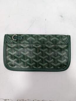 Goyard Green Coated Canvas Snap Pouch alternative image