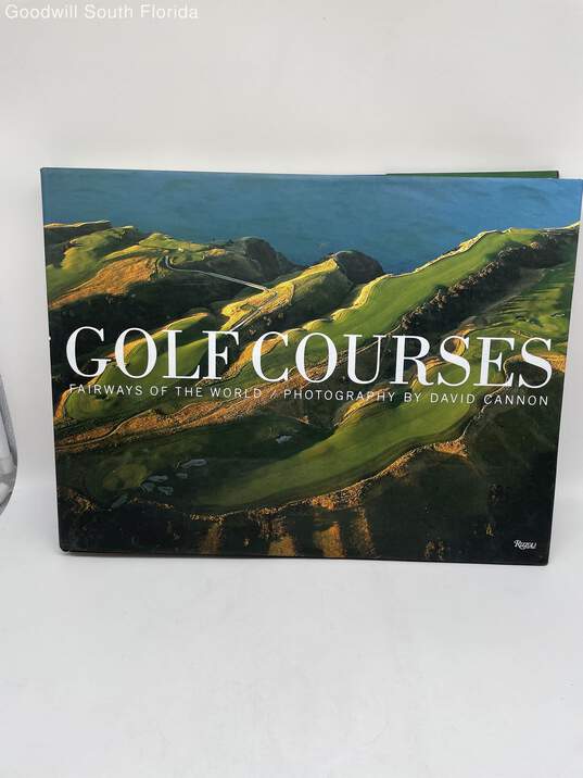 Golf Courses Fairways Of The World By Michael Bonallack Hardcover Book image number 1