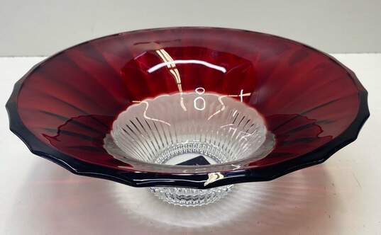 Mikasa Bowl Bella Court Ruby 14 inch Center Piece Serving Bowl image number 1
