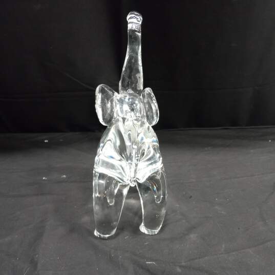 Lead Crystal Elephant Statue image number 4