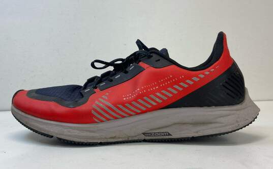 Nike Air Zoom Pegasus 36 Shield Habanero Red Multicolor Athletic Shoe Men 9 image number 2