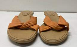 Bruno Magli Criss Cross Sandals Orange 8 alternative image