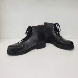 The Men's Store Bloominggales Pierce Leather Lug Sole Casual Boots Size 10M alternative image