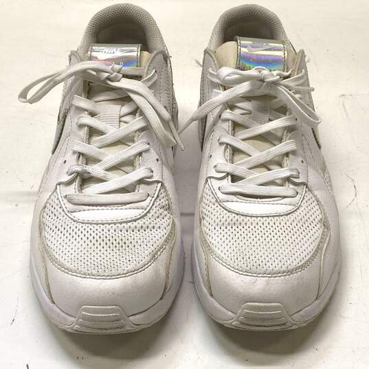 Nike Air Max Excee White Iridescent Athletic Shoes Women's SZ 8.5 image number 4