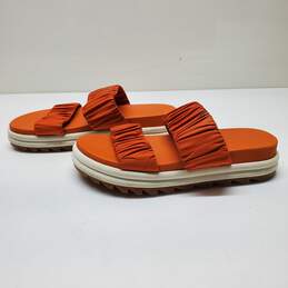 Sorel Orange Slide Sandals Size 8 alternative image