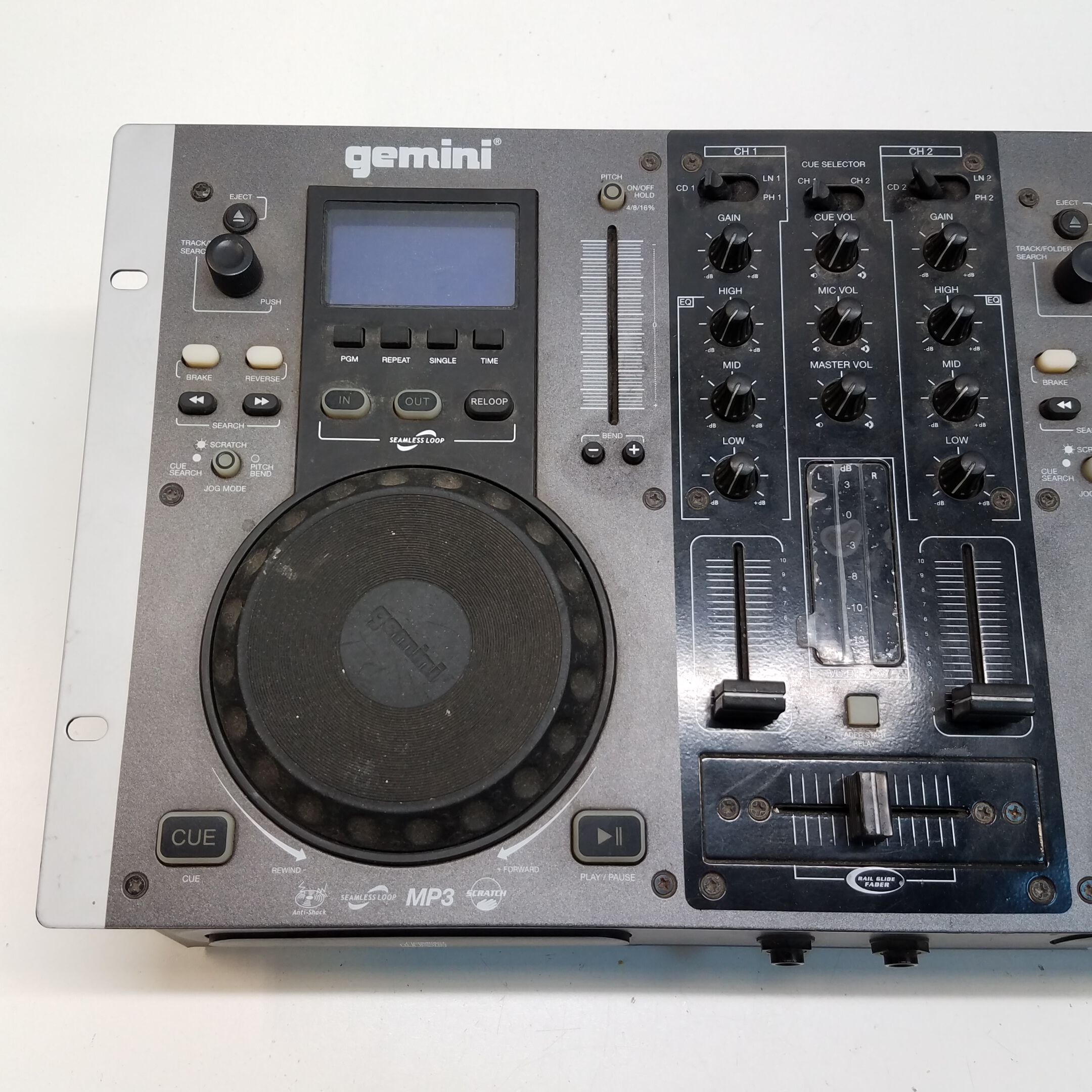 Gemini CDM-3610 DJミキサー ジェミニ ジャンク -e466 - 楽器、器材