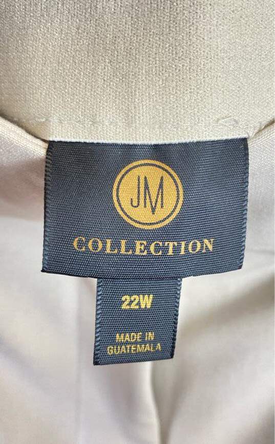 JM Collection Plus Women Beige Dress Pants Sz 22W image number 3