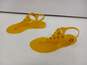 COACH NATALEE JELLY SANDALS YELLOW Womens Sz 6B image number 3