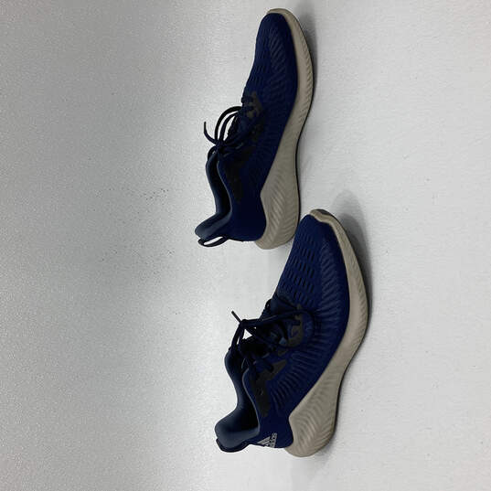 Mens Alphabounce Plus EF1224 Blue Low Top Lace-Up Running Shoes Size 10.5 image number 1