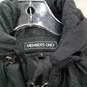 Members Only Jacket Detachable Hood Black Size Small image number 2