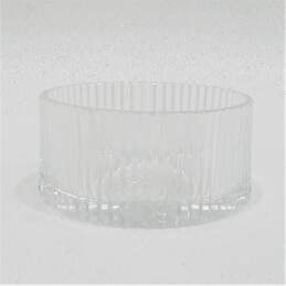 Waterford Crystal Style Wine Bottle Coaster or Candy Dish, 4.75 in. alternative image