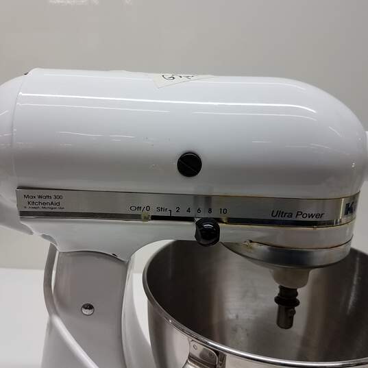 Kitchen Aid Ultra Power Mixer - White Untested image number 4
