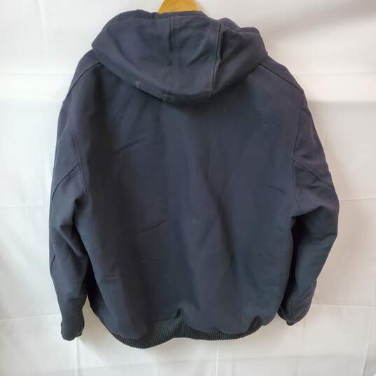 Carhartt Loose Fit Black Jacket in Men's XL Regular image number 4