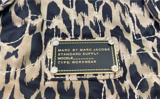 Marc By Marc Jacobs Nylon Quilted Tote Leopard Toe Print image number 6