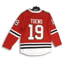 Fanatics Mens  NHL Jersey Chicago Blackhawks Jonathan Toews #19 Red Size M alternative image
